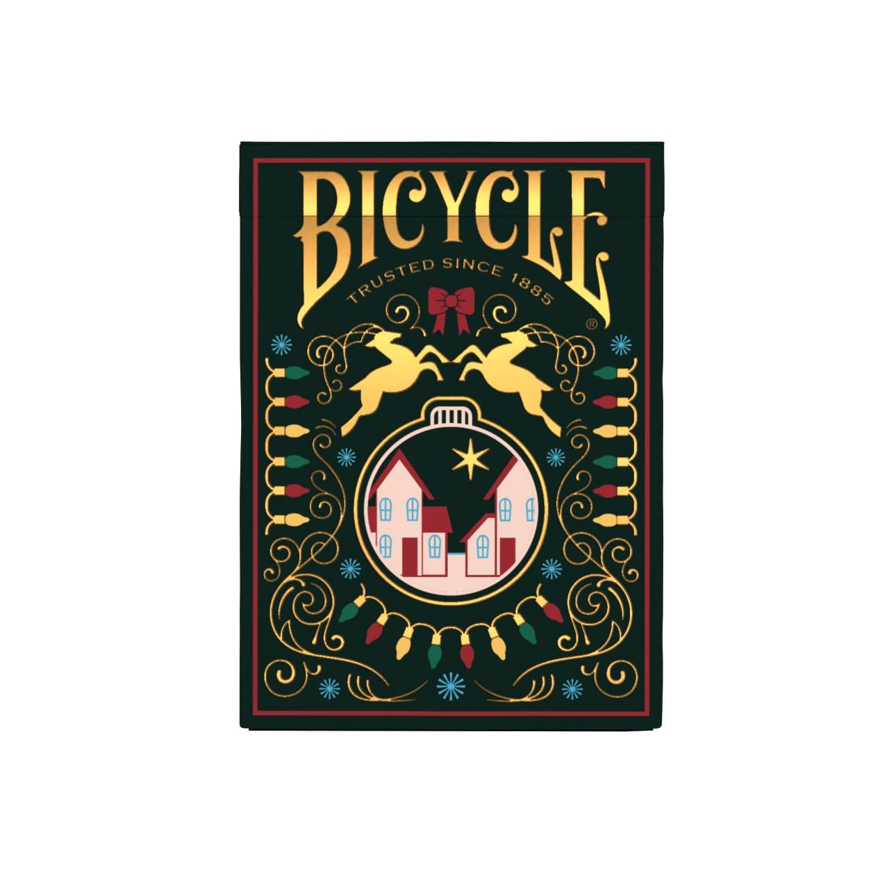 Amazon.com: Bicycle Home for The Holidays Collectible Standard 52